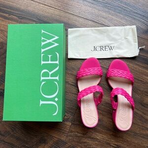 J. Crew Lucie Braided Strap Sandals
